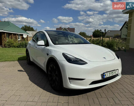 Белый Тесла Model Y, объемом двигателя 0 л и пробегом 33 тыс. км за 32000 $, фото 3 на Automoto.ua