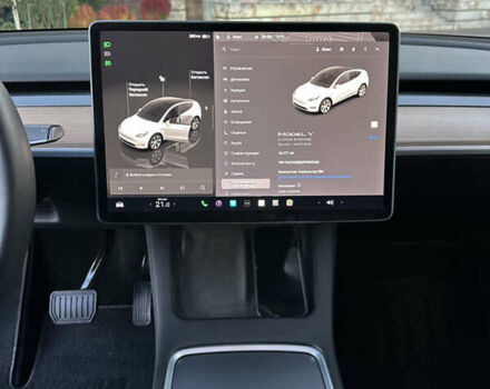 Білий Тесла Model Y, об'ємом двигуна 0 л та пробігом 45 тис. км за 27500 $, фото 44 на Automoto.ua