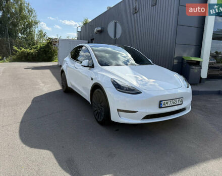 Белый Тесла Model Y, объемом двигателя 0 л и пробегом 8 тыс. км за 26800 $, фото 4 на Automoto.ua
