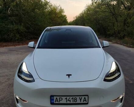 Белый Тесла Model Y, объемом двигателя 0 л и пробегом 7 тыс. км за 32900 $, фото 24 на Automoto.ua