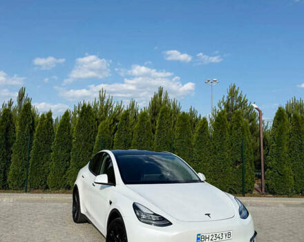 Белый Тесла Model Y, объемом двигателя 0 л и пробегом 21 тыс. км за 29500 $, фото 3 на Automoto.ua