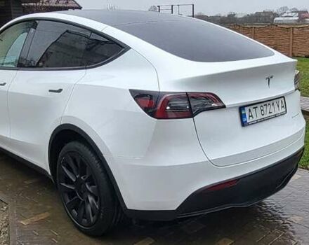 Белый Тесла Model Y, объемом двигателя 0 л и пробегом 56 тыс. км за 26500 $, фото 4 на Automoto.ua