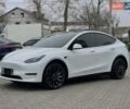 Білий Тесла Model Y, об'ємом двигуна 0 л та пробігом 27 тис. км за 28500 $, фото 1 на Automoto.ua