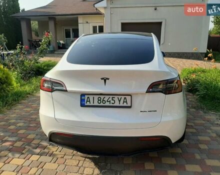 Белый Тесла Model Y, объемом двигателя 0 л и пробегом 19 тыс. км за 30400 $, фото 15 на Automoto.ua