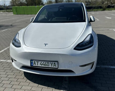 Белый Тесла Model Y, объемом двигателя 0 л и пробегом 32 тыс. км за 27199 $, фото 25 на Automoto.ua