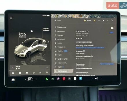 Білий Тесла Model Y, об'ємом двигуна 0 л та пробігом 42 тис. км за 31500 $, фото 17 на Automoto.ua
