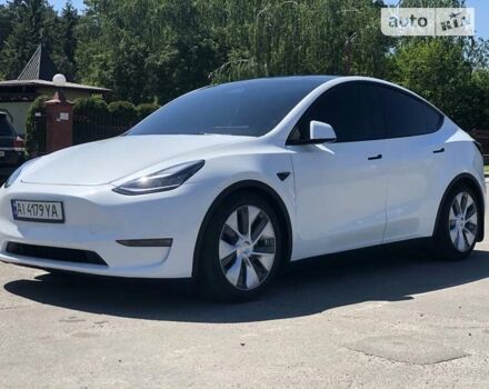 Білий Тесла Model Y, об'ємом двигуна 0 л та пробігом 7 тис. км за 35900 $, фото 9 на Automoto.ua