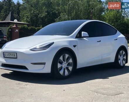 Белый Тесла Model Y, объемом двигателя 0 л и пробегом 7 тыс. км за 35900 $, фото 9 на Automoto.ua