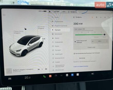 Белый Тесла Model Y, объемом двигателя 0 л и пробегом 4 тыс. км за 29800 $, фото 25 на Automoto.ua