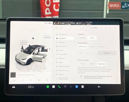Белый Тесла Model Y, объемом двигателя 0 л и пробегом 49 тыс. км за 34999 $, фото 19 на Automoto.ua