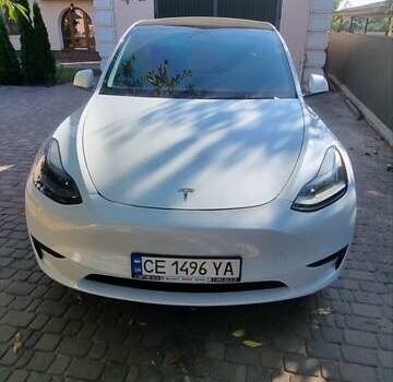 Белый Тесла Model Y, объемом двигателя 0 л и пробегом 13 тыс. км за 29500 $, фото 3 на Automoto.ua