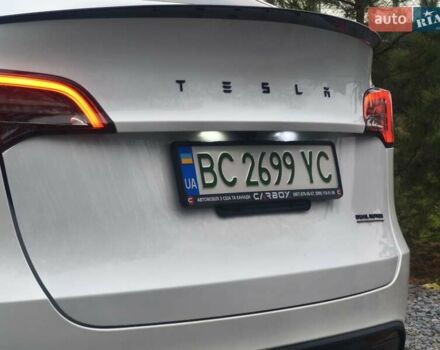 Белый Тесла Model Y, объемом двигателя 0 л и пробегом 39 тыс. км за 26800 $, фото 11 на Automoto.ua