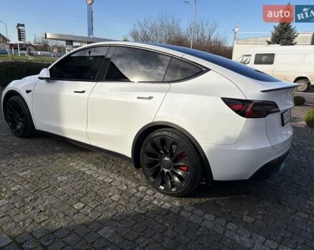 Белый Тесла Model Y, объемом двигателя 0 л и пробегом 47 тыс. км за 32500 $, фото 4 на Automoto.ua