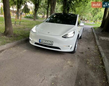 Белый Тесла Model Y, объемом двигателя 0 л и пробегом 33 тыс. км за 29800 $, фото 13 на Automoto.ua