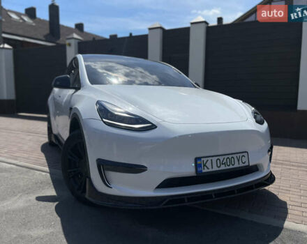 Белый Тесла Model Y, объемом двигателя 0 л и пробегом 13 тыс. км за 26500 $, фото 5 на Automoto.ua