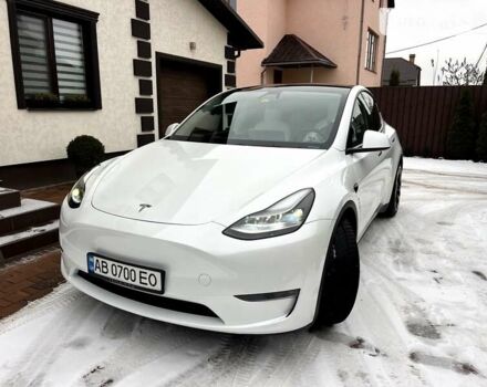 Белый Тесла Model Y, объемом двигателя 0 л и пробегом 25 тыс. км за 42500 $, фото 12 на Automoto.ua