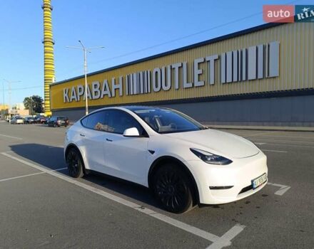 Белый Тесла Model Y, объемом двигателя 0 л и пробегом 36 тыс. км за 24990 $, фото 6 на Automoto.ua