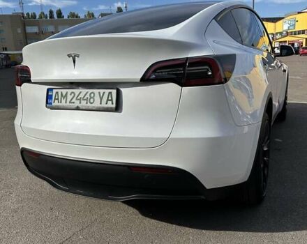 Белый Тесла Model Y, объемом двигателя 0 л и пробегом 23 тыс. км за 27500 $, фото 11 на Automoto.ua
