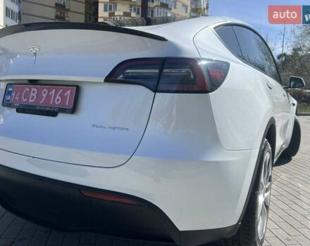 Белый Тесла Model Y, объемом двигателя 0 л и пробегом 37 тыс. км за 27900 $, фото 17 на Automoto.ua
