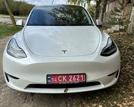 Тесла Model Y 2023 в Тернополе на Automoto.ua Белый Тесла Model Y, объемом двигателя 0 л и пробегом 44 тыс. км за 28700 $, фото 28 на Automoto.ua