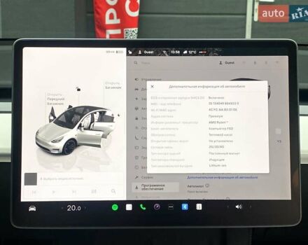 Белый Тесла Model Y, объемом двигателя 0 л и пробегом 49 тыс. км за 34999 $, фото 22 на Automoto.ua