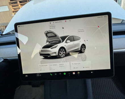 Белый Тесла Model Y, объемом двигателя 0 л и пробегом 45 тыс. км за 26999 $, фото 23 на Automoto.ua