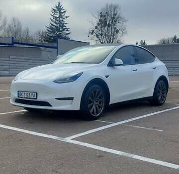 Белый Тесла Model Y, объемом двигателя 0 л и пробегом 93 тыс. км за 35500 $, фото 9 на Automoto.ua
