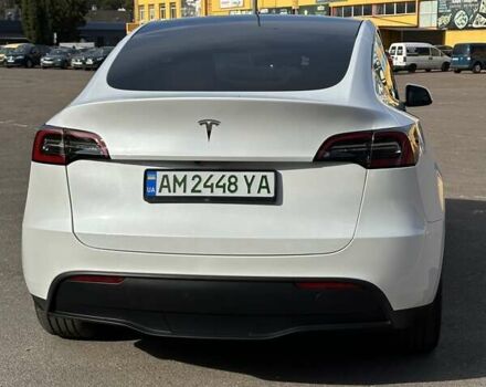 Белый Тесла Model Y, объемом двигателя 0 л и пробегом 23 тыс. км за 27500 $, фото 12 на Automoto.ua
