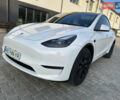 Білий Тесла Model Y, об'ємом двигуна 0 л та пробігом 49 тис. км за 24900 $, фото 1 на Automoto.ua