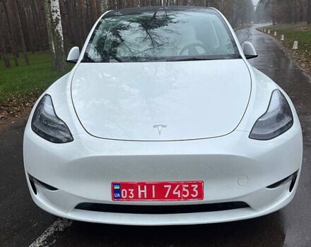 Белый Тесла Model Y, объемом двигателя 0 л и пробегом 37 тыс. км за 29990 $, фото 1 на Automoto.ua
