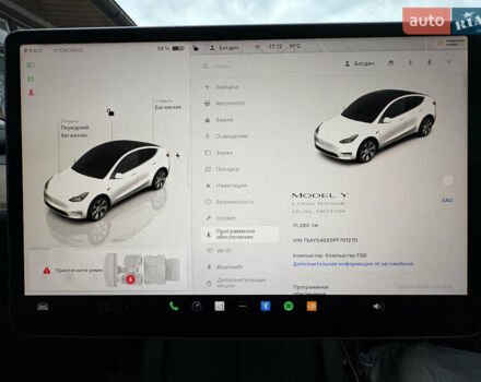 Білий Тесла Model Y, об'ємом двигуна 0 л та пробігом 31 тис. км за 24400 $, фото 14 на Automoto.ua