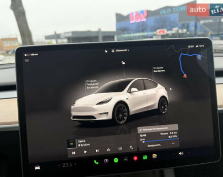 Белый Тесла Model Y, объемом двигателя 0 л и пробегом 53 тыс. км за 28800 $, фото 24 на Automoto.ua