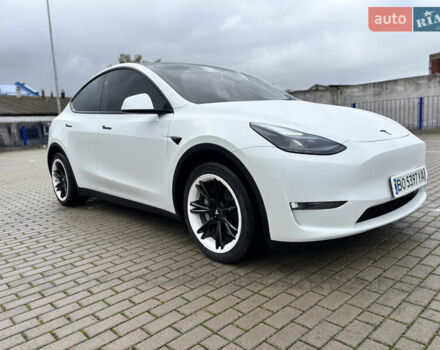 Білий Тесла Model Y, об'ємом двигуна 0 л та пробігом 45 тис. км за 27500 $, фото 15 на Automoto.ua