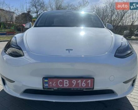 Белый Тесла Model Y, объемом двигателя 0 л и пробегом 37 тыс. км за 27900 $, фото 8 на Automoto.ua