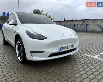 Білий Тесла Model Y, об'ємом двигуна 0 л та пробігом 45 тис. км за 27500 $, фото 10 на Automoto.ua