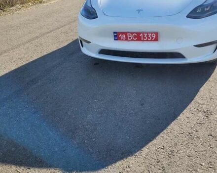 Белый Тесла Model Y, объемом двигателя 0 л и пробегом 4 тыс. км за 27400 $, фото 7 на Automoto.ua