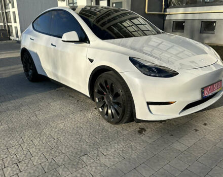 Белый Тесла Model Y, объемом двигателя 0 л и пробегом 73 тыс. км за 23999 $, фото 6 на Automoto.ua