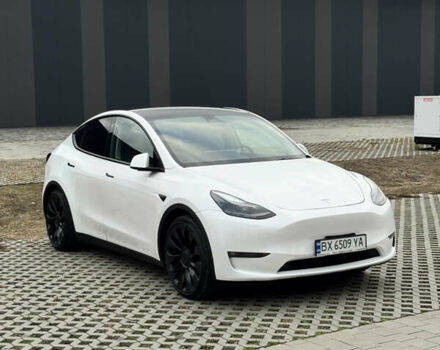 Белый Тесла Model Y, объемом двигателя 0 л и пробегом 45 тыс. км за 29900 $, фото 11 на Automoto.ua
