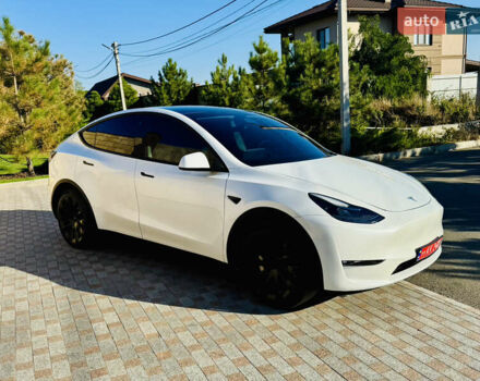Белый Тесла Model Y, объемом двигателя 0 л и пробегом 57 тыс. км за 26500 $, фото 5 на Automoto.ua