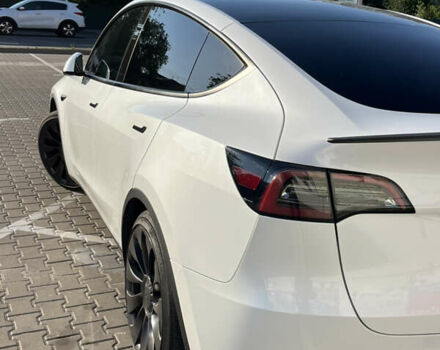 Белый Тесла Model Y, объемом двигателя 0 л и пробегом 55 тыс. км за 34000 $, фото 7 на Automoto.ua