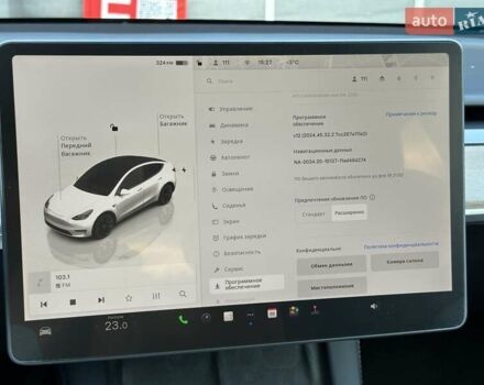 Білий Тесла Model Y, об'ємом двигуна 0 л та пробігом 36 тис. км за 30999 $, фото 20 на Automoto.ua