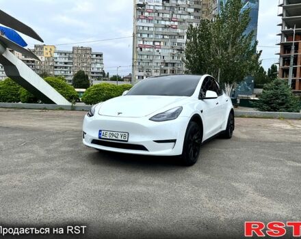 Белый Тесла Model Y, объемом двигателя 0 л и пробегом 40 тыс. км за 28499 $, фото 1 на Automoto.ua