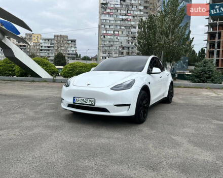 Белый Тесла Model Y, объемом двигателя 0 л и пробегом 40 тыс. км за 29500 $, фото 1 на Automoto.ua