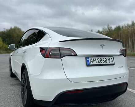 Белый Тесла Model Y, объемом двигателя 0 л и пробегом 24 тыс. км за 32800 $, фото 8 на Automoto.ua