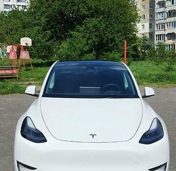 Белый Тесла Model Y, объемом двигателя 0 л и пробегом 1 тыс. км за 38000 $, фото 12 на Automoto.ua