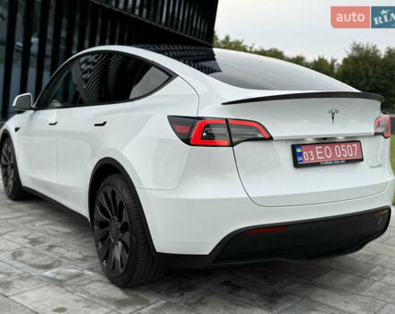 Белый Тесла Model Y, объемом двигателя 0 л и пробегом 45 тыс. км за 35500 $, фото 20 на Automoto.ua