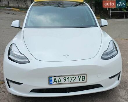 Белый Тесла Model Y, объемом двигателя 0 л и пробегом 9 тыс. км за 28400 $, фото 1 на Automoto.ua