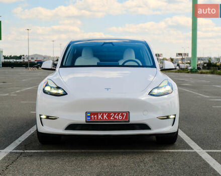 Белый Тесла Model Y, объемом двигателя 0 л и пробегом 27 тыс. км за 31000 $, фото 4 на Automoto.ua