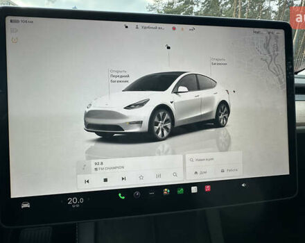 Белый Тесла Model Y, объемом двигателя 0 л и пробегом 20 тыс. км за 34900 $, фото 16 на Automoto.ua