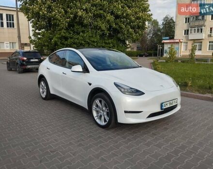 Белый Тесла Model Y, объемом двигателя 0 л и пробегом 31 тыс. км за 25500 $, фото 16 на Automoto.ua